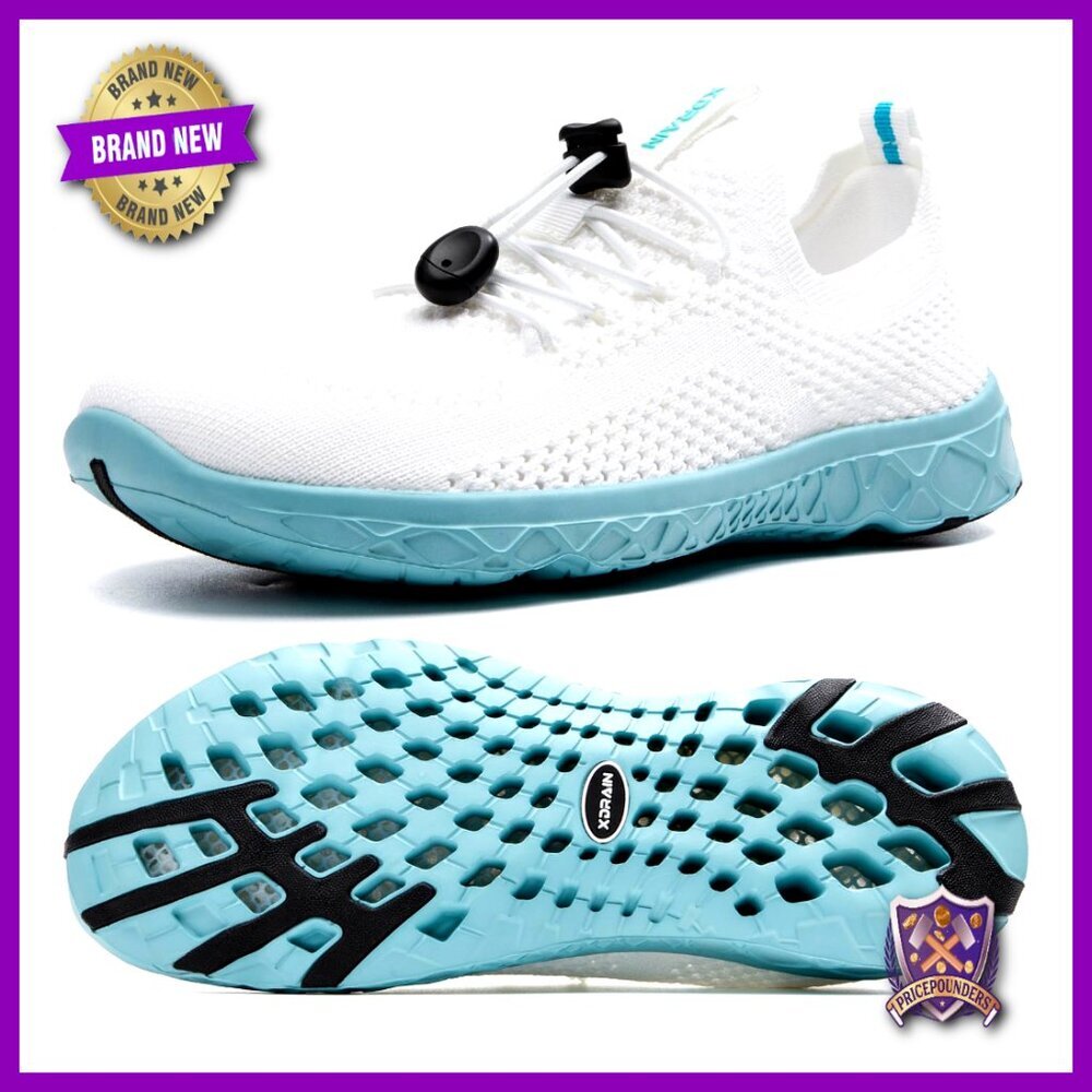 Women's Athletic Water Shoes with Arch Support, Quick-Dry Mesh, Slip-On